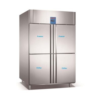 EGN - 1200 COMBO 4 DOOR HALF FREEZER / CHILLER